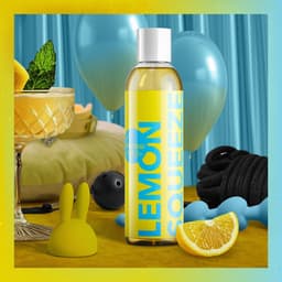 Loovara Massageolie 250 ml - Lemon Squeeze – erotisch & opwindend, met fruitige citrusgeur voor lustvol voorspel en partnermassage | Natuurlijke oliën — thumbnail 1