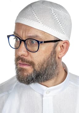ihvan online Turkse moslim Lux breien kufi hoeden voor mannen, Taqiya, Takke, Peci, islamitische petten, islamitische geschenken, standaardmaat — thumbnail 1