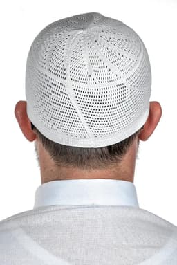 ihvan online Turkse moslim Lux breien kufi hoeden voor mannen, Taqiya, Takke, Peci, islamitische petten, islamitische geschenken, standaardmaat — thumbnail 3