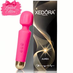 Xedôra® Auréa Pink Wand Massager - Vibrators voor Vrouwen - Krachtige Clitoris Stimulator - 20 Standen - Stil & Discreet - Sex Toys voor Vrouwen - Seksspeeltjes - Ideaal cadeau voor haar - Magic Wand - — thumbnail 1
