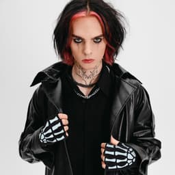 1 Paar Halloween Schedel Bone Hand Handschoenen Skelet Vingerloze Handschoenen Voor Mannen Vrouwen Kids Bone Handschoen Unisex Punk Goth Accessoires In Het Donker Halloween Kostuum Emo — thumbnail 3