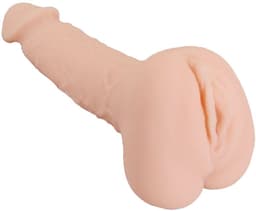Kiotos - Masturbator & Dildo Pussy 2-in-1 - lichte huidskleur — thumbnail 1