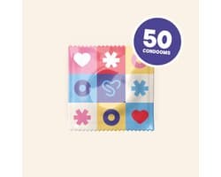 Sam loves Max Premium Condooms - 50 stuks - Gratis verzending - condooms - Met glijmiddel - Anoniem verpakte condooms - Natuurlijk latex - Vegan - condoom