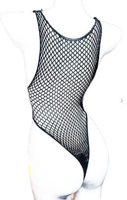 BamBella ® - Panty pak -Onesize - body suit - Dames - Onesize - sexy Erotische jumpsuit van kant lingerie zwart catsuit — thumbnail 2