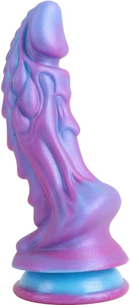 Banoch | Dildo fantasy Dragon | blauw / paars | siliconen met zuignap | Monster creature — thumbnail 11