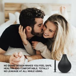 Bubble Enema Douche voor Mannen en Vrouwen - Herbruikbaar - Schone Siliconen Spuitmond - Douche - Veilig en Comfortabel — thumbnail 4