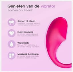 Vibrerende Ei - Bluetooth - App (Love Spouse) - 10 standen - Waterdicht - Vrouwen en Mannen — thumbnail 3