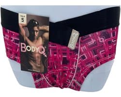 BodyQ Sexy Heren Boxershort – Roze Twee-kleurig – Erotische Herenlingerie – Maat S