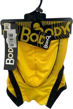 BodyQ Sexy Heren Boxershort – Geel/Zwart – Erotische Herenlingerie – Maat L — thumbnail 2