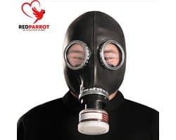 BDSM Gasmasker inclusief filter - Seks masker -BDSM - Latex rubber - One size