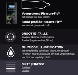 Durex - 30 stuks Condooms - Pleasure Me 1x10 stuks - Nude No Latex 1x10 stuks - Voordeelverpakking — thumbnail 3