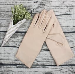 Beschermende Handschoenen - Handschoenen Beige - Eczeemhandschoen - Gloves - Jewelry Handschoen - Werk Handschoen - Beauty salon handschoenen - Veiligheid Handschoen Lichtgewicht Unisex Zacht MAAT L ----- HiCHiCO® — thumbnail 7