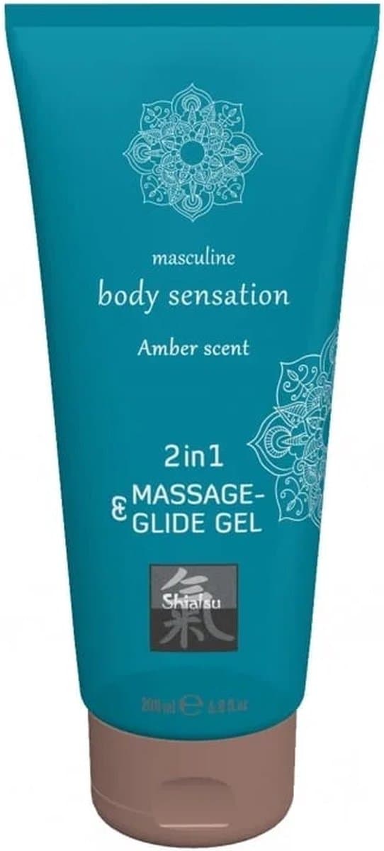 Massage- & Glide Gel 2 in 1 - Amber — afbeelding 1