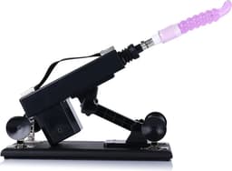 Auxfun Geribbelde Anale Dildo 18 cm – 3XLR Opzetstuk voor Basic Seksmachine – Roze — thumbnail 2