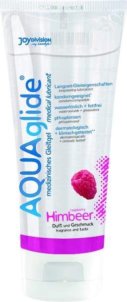 Joydivision - AQUAglide - Glijmiddel Frambozen - 100 ml — thumbnail 2