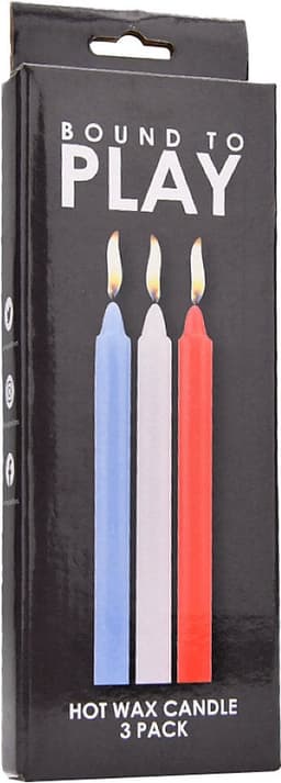 Power Escorts Bound to Play - Hot Wax Candles 3 Pack - Kaarsen Voor Stoute Meisjes — thumbnail 3