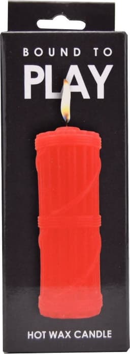 Power Escorts Bound to Play - Hot Wax Fat Candle Red Candle Low Temperature — thumbnail 3
