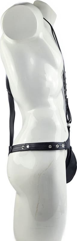 BamBella® - Pak BDSM kleding broek voor mannen - open kruis — thumbnail 9
