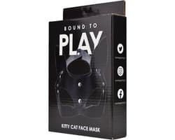 Power Escorts Bound To Play - Black Kitty Cat Masker