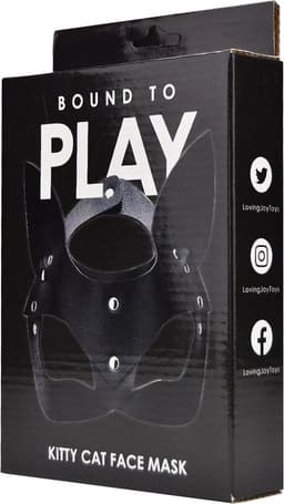 Power Escorts Bound To Play - Black Kitty Cat Masker — thumbnail 1