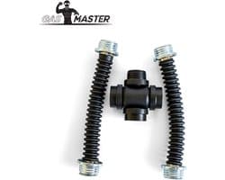 GASMASTER RD40 Gasmasker Kruisadapter met Slangen