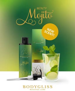 BodyGliss - Massage Olie en Glijmiddel in 1 Minty Mojito - 150 ml — thumbnail 8