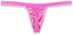 Sexy Heren String – Roze Geometrisch Glimmend Patroon – Ademend & Ondeugend Ondergoed - ( M ) | LekkerStout ( LS046 ) — thumbnail 4