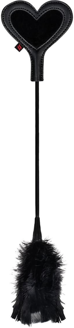 Obsessive – Riding Crop met Kietelaar Dubbelzijdig en Spannend voor Gebruik – Zwart — thumbnail 5