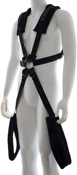Sex Schommel - Sex Swing Extra Stevig – Seksschommel – Seksspeeltjes voor Koppel – Seks Schommel BDSM – Erotiek Toys - Sex Sling – Love Swing – Discreet Verpakt – Zwart — thumbnail 3