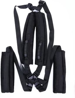 Sex Schommel - Sex Swing Extra Stevig – Seksschommel – Seksspeeltjes voor Koppel – Seks Schommel BDSM – Erotiek Toys - Sex Sling – Love Swing – Discreet Verpakt – Zwart — thumbnail 4