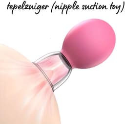 Tepel & Clitoris Zuiger Set – Sex Toys voor Vrouwen – Tepel- en Clitoris Stimulator - Tepelzuigers Ø 2 cm – Nipple & Clit Suction Toy — thumbnail 3