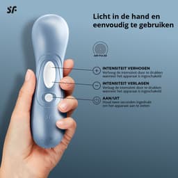 Satisfyer Pro 2 Next Generation, producttest 1,6 (GOED), clitoriszuiger met 11 intensiteitsniveaus, oplegvibrator met accutechnologie, waterdicht — thumbnail 13