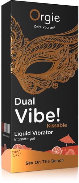 Orgie - Dual Vibe! Kissable Liquid Vibrator - Sex On The Beach - 0.5 fl oz / 15 ml — thumbnail 4