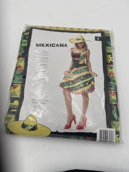 Kinky Mexicaanse Fiesta Verkleedjurk met Sombrero – Verleidelijke Outfit voor Rollenspel – Maat S — thumbnail 1