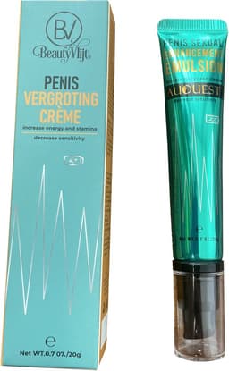 BeautyVlijt - Penis Vergroting Crème - Peniscrème - Penis Vergrotende Crème - Penisvergroting - Langere en Dikkere Penis - Penisverlening - Penisgroeiolie - Vergroten van Penis - Langere Erecties - Natuurlijke Ingrediënten - 20g — thumbnail 7