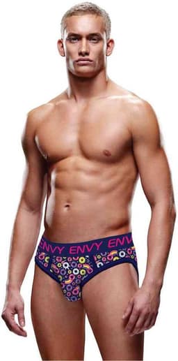 Envy Menswear Jockstrap -L/XL- Unicorn & Donuts Bubble Butt Multicolours — thumbnail 1
