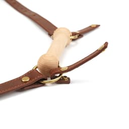 Liebe Seele - The Equestrian Leather Blinder And gag - Paardenhoofdtooi Met bit gag — thumbnail 3