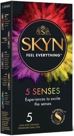 Skyn 5 Senses Latexvrije condooms 5 stuks — thumbnail 2