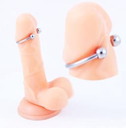 Steel Eikelkop Ring - 30mm - Penisring - Stimulerend voor mannen - Sex speeltjes - Sex toys - Eikel ring - Erotiek - Sexspelletjes voor mannen en vrouwen - Bondage - Eikelring - Seksspeeltjes - Cockring man - Cockringen - Cock ring — thumbnail 3