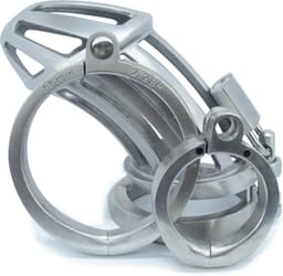 BON4MXL Extra Large High Quality Male Stainless Steel Chastity Cage Extra Grote Roestvrijstalen Peniskooi — thumbnail 7