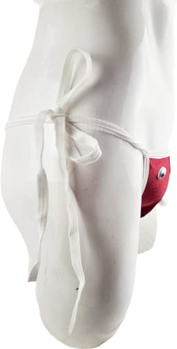 BamBella ® - string bongage - maat Onesize S M L - Sexy slip erotische onderbroek valentijnsdag kerst rood groen doorzichtig rollenspel kleding voor mannen — thumbnail 3