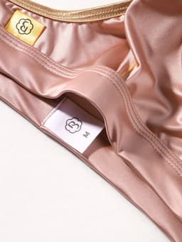 Sexy Ice Silky Jockstrap - Rosé Goud - Zijdezachte Stretch - Maat M | LS060 — thumbnail 3
