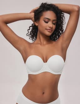 Strapless Push-Up BH Grote Maten - Comfortabele Ondersteuning voor Dames — thumbnail 3