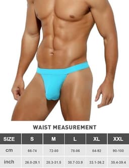 Heren String Tanga Ondergoed - Ademend en Elastisch Men's Underwear — thumbnail 6