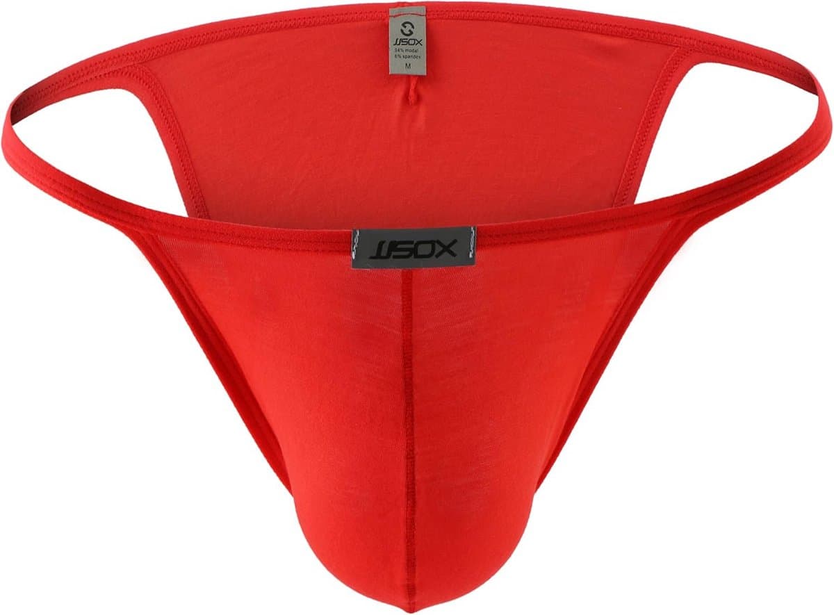 Heren Strings Bikini Slips Comfortabele Thongs Modal Onderbroeken — afbeelding 1