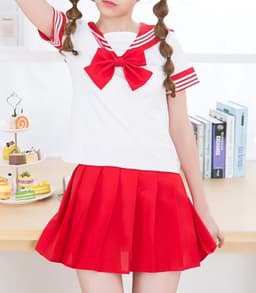 Sexy Schoolmeisjesuniform voor Dames - Cosplay, Rollenspel & Carnaval Kostuum — thumbnail 2
