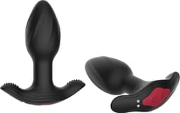 MontAmour Nox – Vibrerende Buttplug met Rotatie – Prostaat Stimulator voor Mannen – 10 Vibratie- & 10 Rotatiestanden – Met Afstandsbediening – Anaal Vibrator – Oplaadbaar – Veilig – Waterdicht – Siliconen – Sex Toys Mannen en koppels - Lila - Paars — thumbnail 4