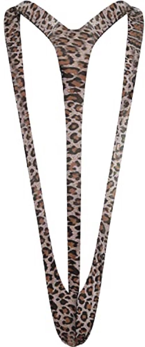 Sexy V-string zwempak voor heren - Grappige bodysuit voor vrijgezellenfeesten en verkleedfeesten — afbeelding 1