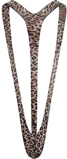 Sexy V-string zwempak voor heren - Grappige bodysuit voor vrijgezellenfeesten en verkleedfeesten — thumbnail 1