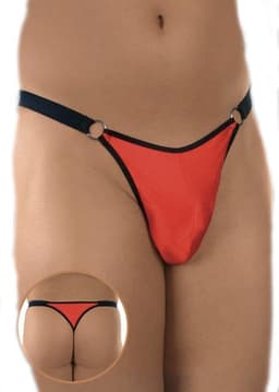Thong 4425 - red S t/m L Onesize – Vurig en Sexy — thumbnail 2